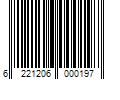 Barcode Image for UPC code 6221206000197