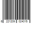 Barcode Image for UPC code 6221209024015