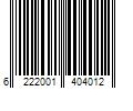 Barcode Image for UPC code 6222001404012