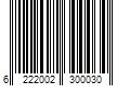 Barcode Image for UPC code 6222002300030. Product Name: 