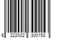 Barcode Image for UPC code 6222002300153. Product Name: 