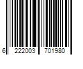 Barcode Image for UPC code 6222003701980