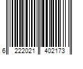 Barcode Image for UPC code 6222021402173