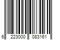 Barcode Image for UPC code 6223000083161. Product Name: 