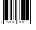 Barcode Image for UPC code 6223000350010