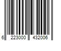 Barcode Image for UPC code 6223000432006