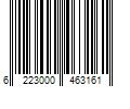 Barcode Image for UPC code 6223000463161