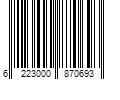 Barcode Image for UPC code 6223000870693