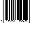 Barcode Image for UPC code 6223000950456