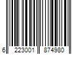 Barcode Image for UPC code 6223001874980