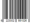 Barcode Image for UPC code 6223002551026