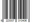 Barcode Image for UPC code 6223007310406