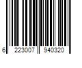 Barcode Image for UPC code 6223007940320