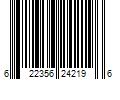 Barcode Image for UPC code 622356242196