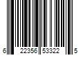 Barcode Image for UPC code 622356533225