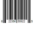 Barcode Image for UPC code 622356559225