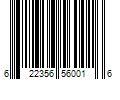 Barcode Image for UPC code 622356560016