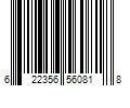 Barcode Image for UPC code 622356560818