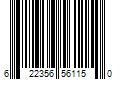 Barcode Image for UPC code 622356561150