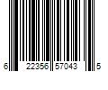 Barcode Image for UPC code 622356570435