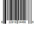 Barcode Image for UPC code 622818044986