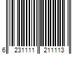 Barcode Image for UPC code 6231111211113