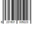 Barcode Image for UPC code 6231631005223