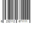 Barcode Image for UPC code 6232112671111