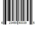 Barcode Image for UPC code 623459600395