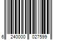 Barcode Image for UPC code 6240000027599