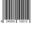 Barcode Image for UPC code 6240000102012