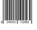 Barcode Image for UPC code 6240000102562