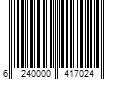 Barcode Image for UPC code 6240000417024