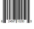 Barcode Image for UPC code 624597102505