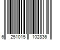 Barcode Image for UPC code 6251015102836