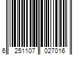 Barcode Image for UPC code 6251107027016