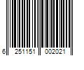 Barcode Image for UPC code 6251151002021