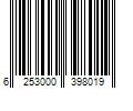 Barcode Image for UPC code 6253000398019