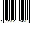 Barcode Image for UPC code 6253016304011