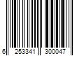 Barcode Image for UPC code 6253341300047