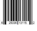 Barcode Image for UPC code 625336131152