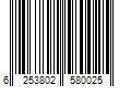 Barcode Image for UPC code 6253802580025