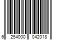 Barcode Image for UPC code 6254000042018