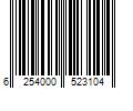 Barcode Image for UPC code 6254000523104