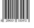 Barcode Image for UPC code 6254001030472