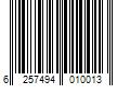 Barcode Image for UPC code 6257494010013