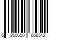 Barcode Image for UPC code 6260000666512