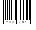 Barcode Image for UPC code 6260000763815