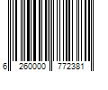 Barcode Image for UPC code 6260000772381