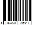 Barcode Image for UPC code 6260000805041